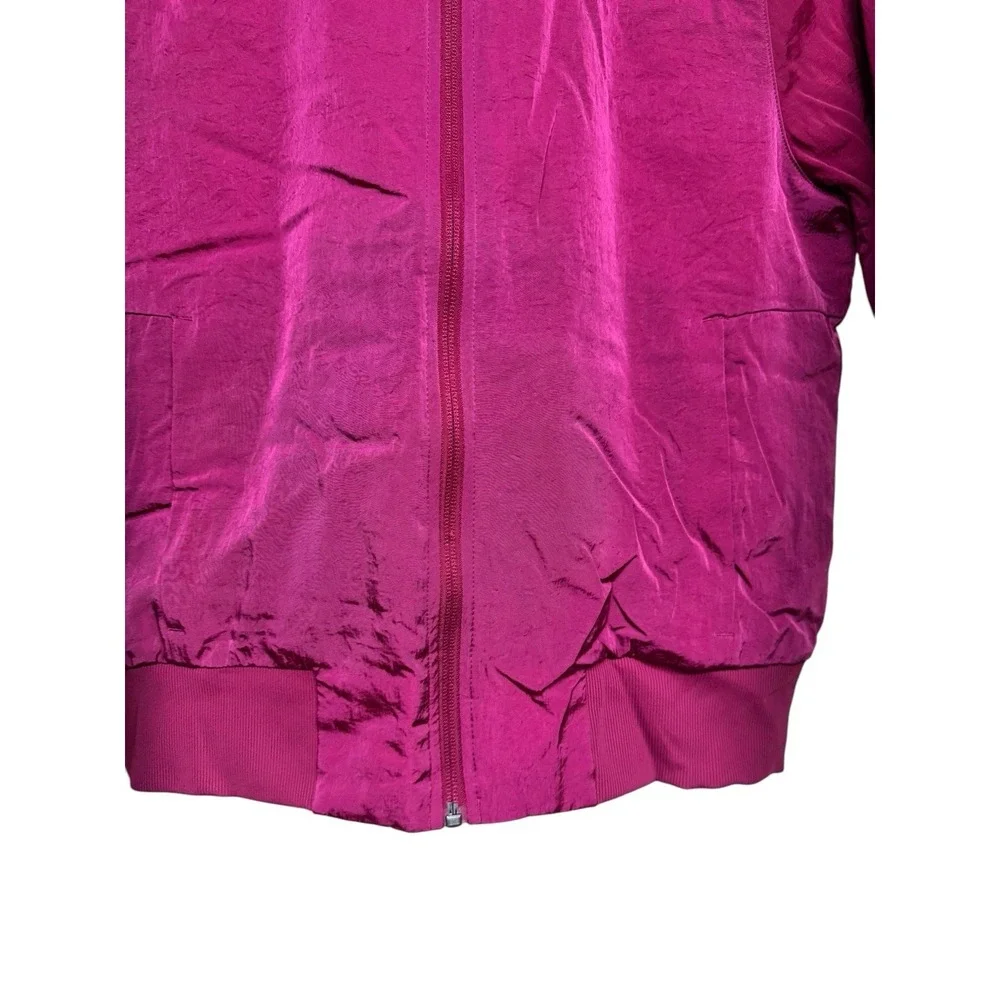 Lululemon Non-Stop Bomber Jacket‎ Reversible Pomegranate Women's Size 8